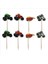 Kek TOPPER-24PCS Blaze ve Canavar Makineleri Tasarım Süslemeleri Fincan Plaka Çocuklar Bebek Duş Yemekleri Şekeri Cam Bayraklar Doğum Günü Partisi Sofra Seti (Yurt Dışından) 1