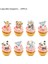 Kek TOPPER-24PCS Pembe Vahşi Iki Kız 2. Doğum Günü Partisi Masa Örtüsü Dekorasyon Safari Orman Tema Bebek Duş Malzemeleri Için Tek Kullanımlık Masa Örtüsü (Yurt Dışından) 1