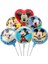 10 Adet Saman Disney Mickey Mouse Tema Parti Dekorasyon Bebek Duş Sofra Tek Kullanımlık Tabaklar Bardaklar Saman Balon Çocuklar Favor Parti Malzemeleri (Yurt Dışından) 5
