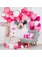 Balon-1 Adet Disney Minnie Mouse 1st Doğum Günü Dekor Bebek Kız Iyilik Parti Dekoru Bebek Kız Için Diy Doğum Günü Balon Dekor Bebek Duş Hediyeleri (Yurt Dışından) 5
