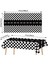 Gökyüzü Mavi Damalı Yarış Arabası Parti Siyah Beyaz Damalı Bayrak Masa Örtüsü Yol Masa Örtüsü Yarış Pisti Masa Örtüsü Yarış Doğum Günü Partisi Dekoru (Yurt Dışından) 1