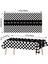 Gökyüzü Mavi Damalı Yarış Arabası Parti Siyah Beyaz Damalı Bayrak Masa Örtüsü Yol Masa Örtüsü Yarış Pisti Masa Örtüsü Yarış Doğum Günü Partisi Dekoru (Yurt Dışından) 3