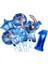 Ballons-9pcs 1 Disney Lilo Stitch Doğum Günü Partisi Süslemeleri Dikiş Tek Kullanımlık Sofra Seti Bebek Duş Balonları Masa Örtüsü Düğün Malzemeleri (Yurt Dışından) 1