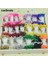Turuncu 3mm 300 Adet Çift Kafa Mini Inci Ercik Şeker Yapay Çiçek Düğün Dekorasyon Için Dıy Scrapbooking Çelenk Sahte Çiçekler (Yurt Dışından) 2