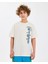B Graphic Tee T-Shirt Büyük Erkek Çocuk Off White Tshirt SK2510028-102 1