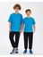 B Essentials T-Shirt Büyük Erkek Çocuk Mavi Tshirt SK232080-315 4