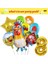 Balon Suit-8-9pcs Çiftlik Hayvanları Parti Dekorasyon Balonları Karikatür Inek Tavuk Domuz Kağıt Sofra Zemin Bebek Duş Çocuklar Doğum Günü Partisi Malzemeleri (Yurt Dışından) 1