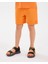 B Essentials Sweatshort Büyük Erkek Çocuk Turuncu Şort SK2510144-701 2