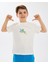 B Graphic Tee T-Shirt Büyük Erkek Çocuk Off White Tshirt SK2510030-102 3