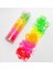 150 Adet Renkli Rainbow Lastik Toka Cimcime Tokası 3