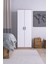 Abete 2 Kapılı Gardırop Atlantik Çam/Beyaz 2