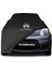 Citroen C1 (2005 - 2014) Siyah Kumaş Araba Branda Logolu Kumaş Araba Brandası Penye Oto Branda 1