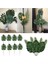 BB481 10 Adet 10-20 Adet Yapay Bitkiler Tropikal Monstera Palmiye Yaprakları Hawaii Tema Parti Dekoru Için Simülasyon Yaprak Ev Bahçe Sahte Yapraklar (Yurt Dışından) 4