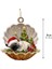 F Bir Boyut Yaratıcı Ağaç Noel Süslemeleri Bir Noel Sahnesinde Sevimli Uyuyan Köpek-Inci Asılı Kolye Yeni Yıl Navidad (Yurt Dışından) 3