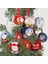 Stil 5 Noel Topları Noel Şeker Demir Kutu Yılbaşı Ağacı Süsleri Topu Noel Baba Kardan Adam Dekorasyon 2023 Ev Yeni Yıl Dekorasyon (Yurt Dışından) 2