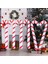 Kırmızı 90 cm 90 cm Şişme Noel Şeker Kamışı Sopa Balonlar Açık Şeker Kamışı Dekor Noel Dekorasyon Malzemeleri Için 2023 Navidad (Yurt Dışından) 2