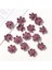 Bordo 10 Adet Mini Yapay Çiçek Papatya Kafası Düğün Ev Dekor Diy Giyim Headdress El Sanatları Aksesuarları Noel Partisi Dekorasyon Çiçek (Yurt Dışından) 1
