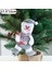 B Noel Baba 2022NOEL Süsleri Dıy Noel Hediyesi Noel Baba Kardan Adam Ağacı Kolye Bebek Ev Için Mutlu Yeni Yıl Süslemeleri Asın Noel Natal (Yurt Dışından) 4
