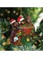 D Noel Kolye Ince Detay Asılı Süsleme Kordon Noel Ağacı Asılı Dachshund Kolye Ev Dekorasyon Dekoratif (Yurt Dışından) 2