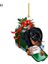 D Noel Kolye Ince Detay Asılı Süsleme Kordon Noel Ağacı Asılı Dachshund Kolye Ev Dekorasyon Dekoratif (Yurt Dışından) 4
