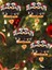 5 Kafa Noel Ağacı Asılı Kolye Kişiselleştirin Aile Süsleme 2022 Noel Süsleme Dıy Adı ve Metin ile Özelleştirilmiş Noel (Yurt Dışından) 5