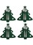 13-4 Adet 4/8 Adet Noel Ağacı Çatal Bıçak Çatal Kapak Masa Dekorasyon Bıçak Dekoratif Sofra Noel Yılbaşı Dekoru Ambalaj Çantası (Yurt Dışından) 2
