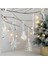 STYLE11 Noel Ağacı Asılı Kolye Glitter Küçük Noel Geyik Oranments Noel Elk Mutlu Noel Dekor Mutlu Yeni Yıl 2023 Beyaz Geyik (Yurt Dışından) 3