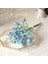 Mavi 40 Kafa Buket Yapay Plastik Çiçek El Yapımı Babysbreath Sahte Bitki Gypsophila Çiçek Düğün Ev Masa Süsü Için Düzenlemek (Yurt Dışından) 1