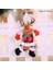 S8058 Elk Noel Peluş Noel Baba Kardan Adam Elk Melek Bebek Noel Navidad Ağacı Süsler Ev Yeni Yıl Hediyeleri Için Noel Süslemeleri Oyuncak (Yurt Dışından) 1