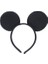 6 Adet-Saç Bandı Siyah Disney Mickey Mouse Karikatür Temalı Çatal Bıçak Takımı Çocuk Doğum Günü Partisi Dekorasyon Tek Kullanımlık Bardak ve Tabak Kağıt Seti (Yurt Dışından) 1