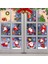 19 Noel Cam Çıkartmaları Ev Dekor Süsleri Noel Baba Kapı Dükkanı Penceresi Çıkartma Yeni Yıl Noel Dekorasyon (Yurt Dışından) 4