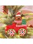 E Noel Yumuşak Kil Şeker Tren Kolye Noel Baba Zencefilli Kurabiye Adam Noel Ağacı Asılı Süsleme Merry Christmas Dekor Ev Için (Yurt Dışından) 5
