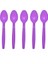 Mor Kaşık 10 Adet Gabby Dollhouse Doğum Günü Partisi Malzemeleri Karikatür Gabby Cupcake Topper Tabaklar Bardaklar Banner Balonlar Kızlar Bebek Duş Süslemeleri (Yurt Dışından) 1