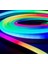Neon LED IP65 Piksel 6X12 Hortum Bant Şerit 5m Rgb Dc 12V Smd 2811 2.5cm Kesilir Esnek Silikon Su Geçirmez 3
