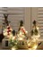 06 Noel Ağacı Dekor Peri Işıklar Şeffaf LED Işıklı Gece Lambası Topu Asılı Kolye Ev Yeni Yıl Noel Süslemeleri (Yurt Dışından) 2