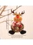 K--Elk 2023 Sevimli Noel Noel Baba Kardan Adam Geyik Bebek Dekorasyon Hediye Bebek Noel Ağacı Asılı Süsleme Yeni Yıl Noel Ev Dekorasyonu (Yurt Dışından) 1
