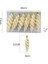 Altın Spiral 6 Adet Noel Kolye Galvanik Şeker Noel Topu Yılbaşı Ağacı Süsleri Yeni Yıl 2023 Noel Ev Dekor Navidad 2022 Hediye (Yurt Dışından) 1