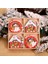 12PCS-SET3 12/9 Adet Noel Ahşap Kolye Kar Tanesi Noel Ağacı Askı Süsleri Noel Süslemeleri Ev Için Navidad Hediye Yeni Yıl 2023 (Yurt Dışından) 2