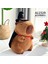 Sihirli Büyücü Capybara Bebek Peluş Oyuncak Yastık Bebek Tatil Hediyesi (Yurt Dışından) 5