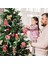 Stil 6 1 Adet Noel Ağacı Süsleme Yumuşak Kil Kırmızı Beyaz Şeker Kamışı Noel Baba Elk Lolipop Kolye Aile Yeni Yıl Hediyesi Noel 2023 (Yurt Dışından) 5
