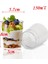 Yuvarlak 10 Adet 10 Adet 80/100/120/140/150 ml Tek Kullanımlık Plastik Tatlı Bardak Porsiyon Şeffaf Tatlı Dondurma Fincan Ev Noel Partisi (Yurt Dışından) 1