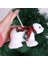 Stil 3 1 Adet Noel Süsleri Beyaz Ayı Kolye Noel Ağacı Süsleri Kutup Ayısı Figürleri Noel Dış Mekan Dekorasyonu (Yurt Dışından) 4