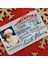 02 Pvc Yaratıcı Noel Baba Uçuş Lisans Kartı Noel Arifesi Ehliyet Noel Hediyesi Çocuklar Için Mutlu Noeller Süslemeleri (Yurt Dışından) 4