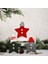22-21-D Noel Süsleri Kırmızı Yıldız Noel Ağacı Kolye Noel Dıy Yeni Yıl 2023 Parti Hediyeleri Noel Tedarik Navidad 2022 Ev Dekor (Yurt Dışından) 4