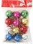 Mix 3 cm 12 Adet 6/12 Adet 3/4/5/6/7 cm Noel Dekorasyon Işık Topu Yılbaşı Ağacı Dekorasyon Kolye Renkli Top Kolye Süsler Yeni Yıl (Yurt Dışından) 1