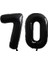 2 Adet 40 Inç 2 Adet 40 Inç Siyah Folyo Balonlar Banner 18 25 30 40 70 Doğum Günü Partisi Dekorasyon Yetişkin Doğum Günü Mektup Numarası Folyo Balonlar Globo (Yurt Dışından) 1