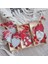 G116-12PC Elk Kar Navidad 2023 Noel 4-12 Adet Gnome Ahşap Ağaç Kolye Süsler Yeni Yıl 2024 Hediye Ev Için Noel Süslemeleri Doğum Noel Deco (Yurt Dışından) 4