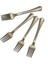 FORK-10PCS Mavi Altın Nokta Parti Malzemeleri Tek Kullanımlık Parti Yemek Takımı Altın Nokta Kağıt Tabaklar Peçeteler Bardaklar Doğum Günü Düğün Parti Dekor Için (Yurt Dışından) 1