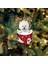 Stil 5 2023 Noel Ağacı Kolye Sevimli Köpek Yavrusu Reçine Akrilik Yeni Oda Noel Hediyesi Dekorasyon Süs Şenlikli Köpek Yıl Malzemeleri Parti E8 x 3 (Yurt Dışından) 5