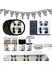 11 Adet Set 5 Panda Doğum Günü Balonları Banner Kek Topper Bebek Duş Parti Dekorasyon Çocuklar Çocuklar Için Bambu Hayvan Şişme Panda Tabaklar Bardaklar (Yurt Dışından) 4